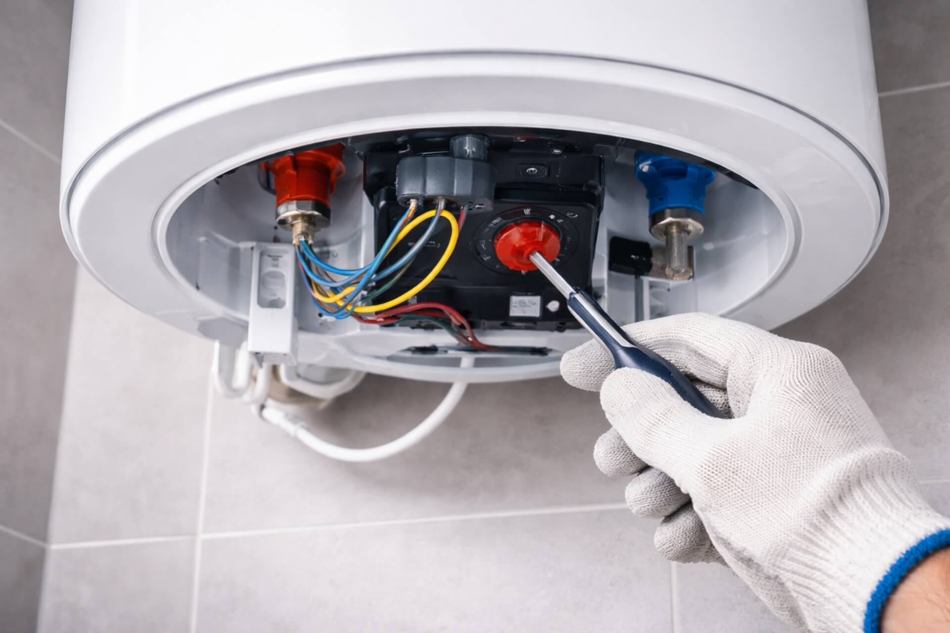 Bojler Ecofix 50l regulacja temperatury – krok po kroku