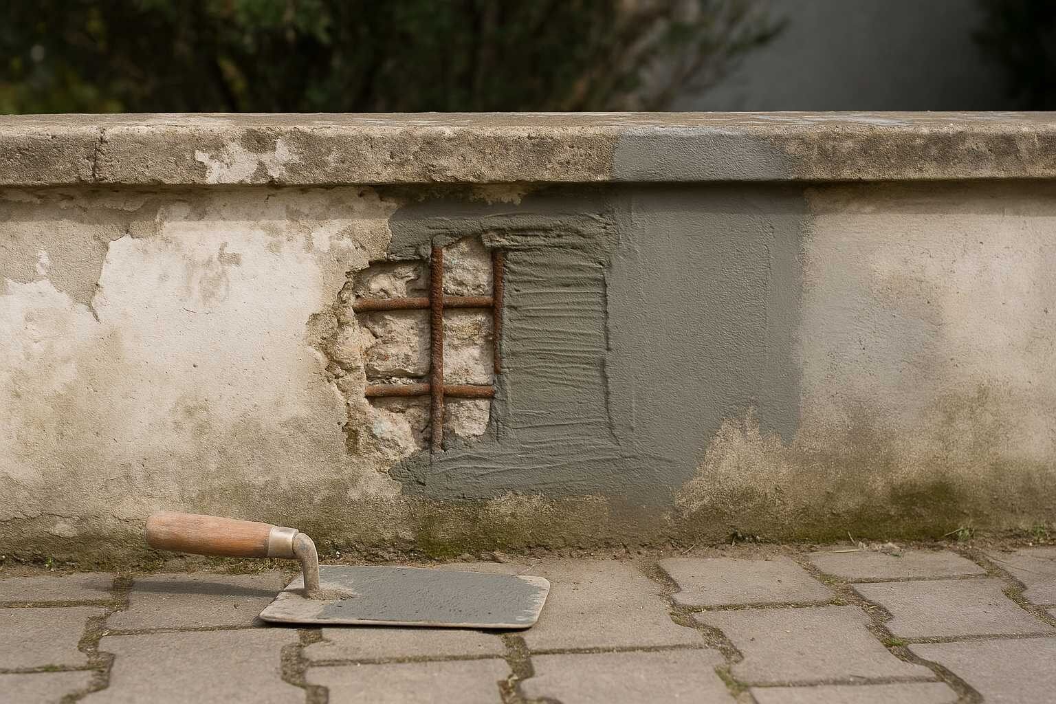 Jak odnowić stary murek betonowy? Radzimy