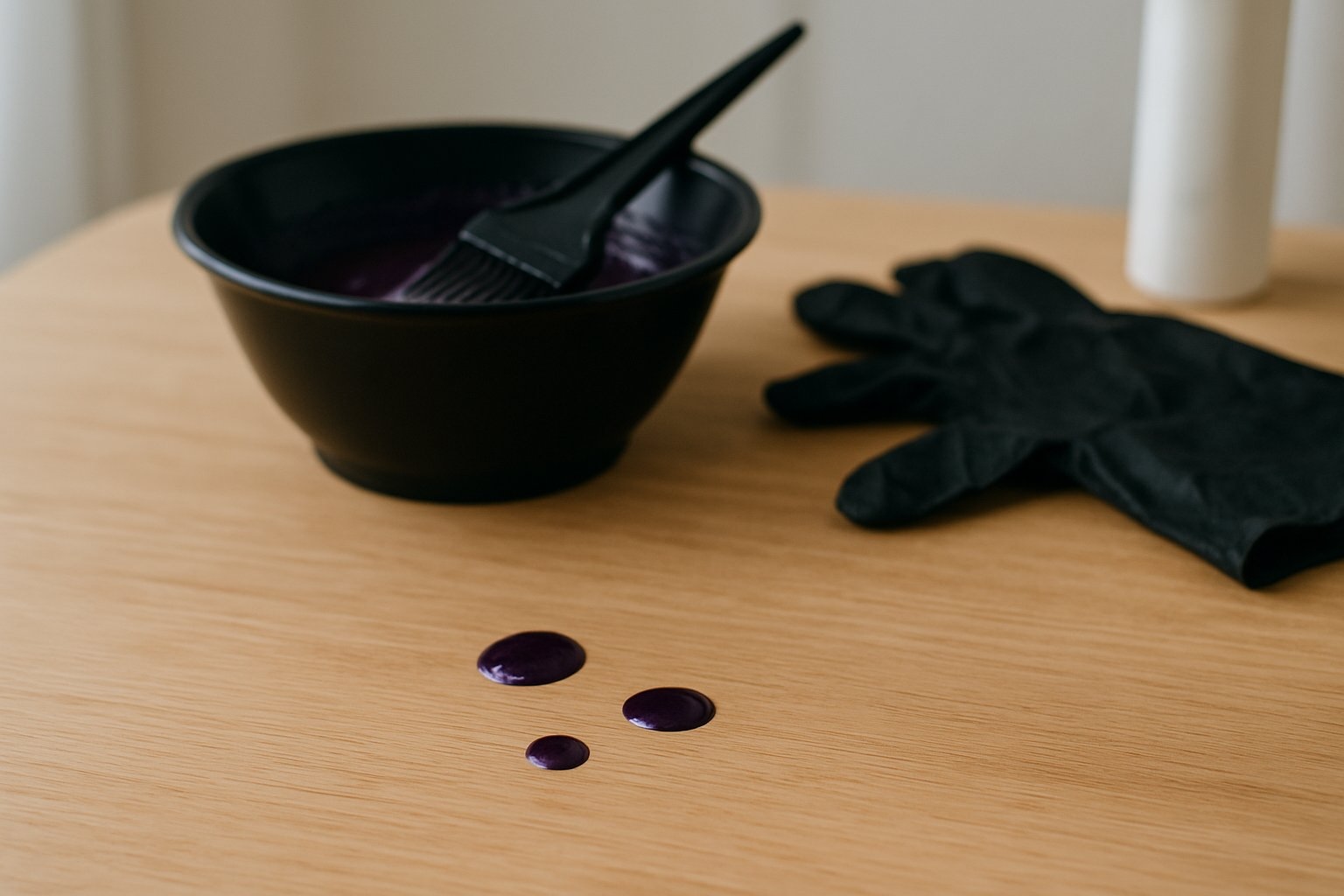 Jak zmyć farbę do włosów z mebli? Skuteczne metody