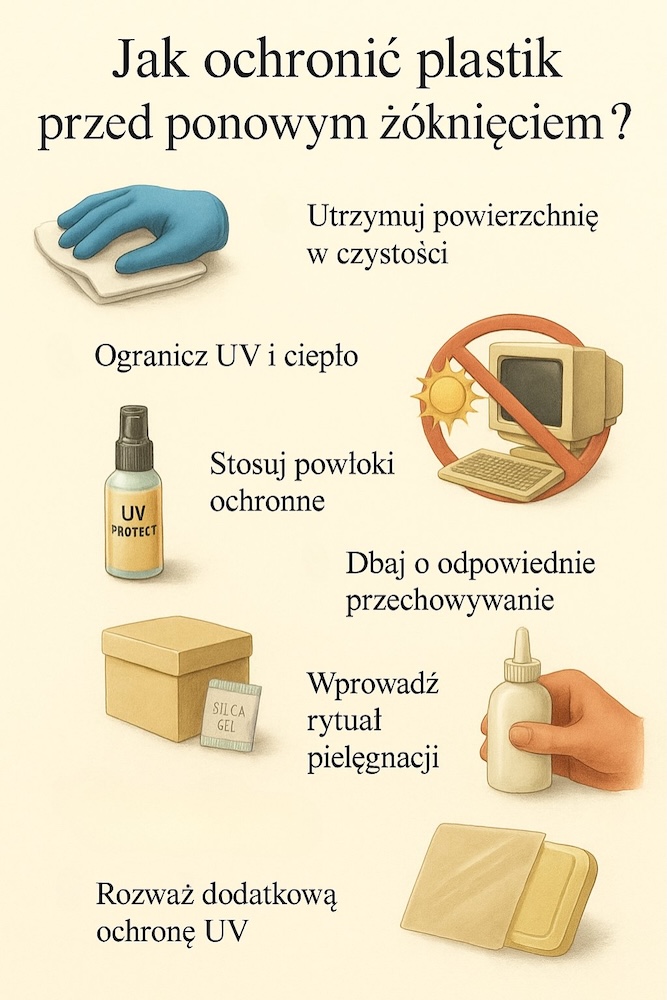 Sposoby na ochronę plastiku przed żółknięciem
