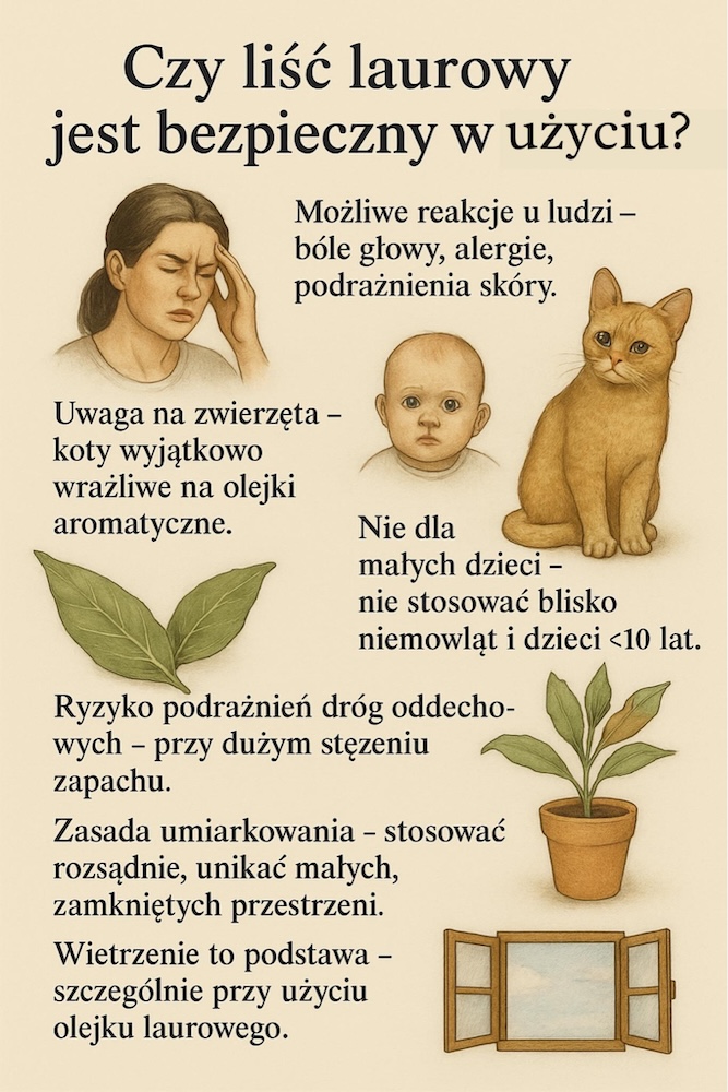 liść laurowy w domu - zasady bezpiecznego stosowania liść laurowy w domu - bezpieczeństwo stosowania
