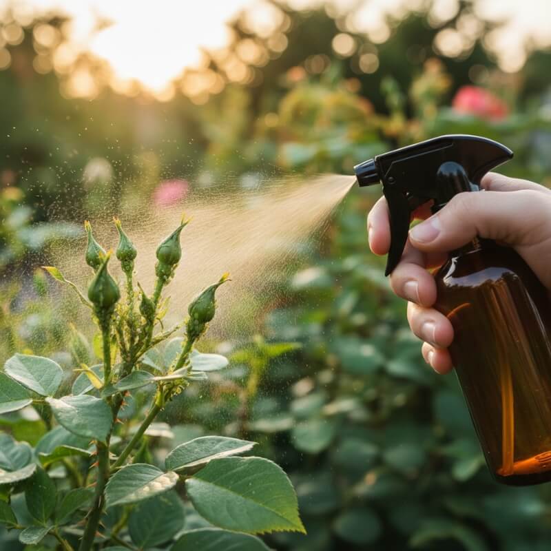 rozwtór z sody na mszyce aplikacja roztworu z sody na mszyce