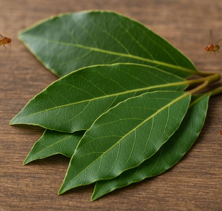 Sposób na muszki owocówki – liść laurowy i jego właściwości