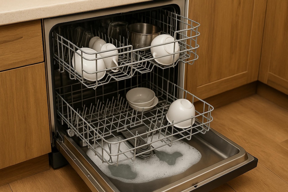 zmywarka z przerwanym cyklem mycia 